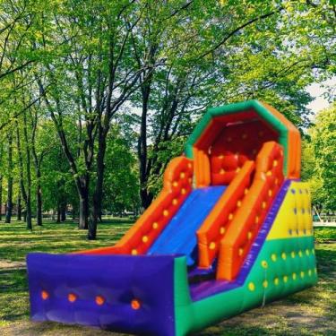 Imagem de Tobogã Top Médio Inflável - Brinquedos - Top Brinquedos