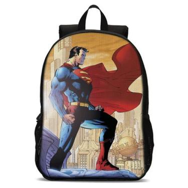 Imagem de Mochila Escolar Avulsa Infantil do Super Man menino - Use Thuco, MS006