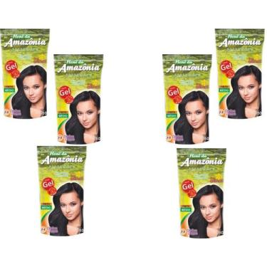 Imagem de Hene Em Gel Amazonia 12x180gr Divina Dama Preto Medio (Preto Natural) 