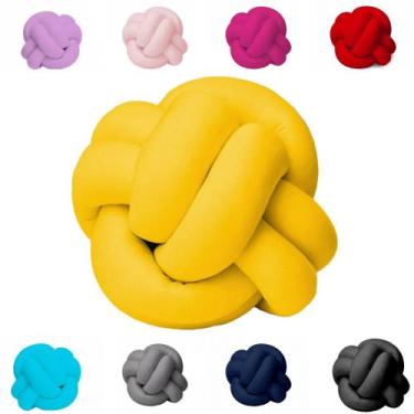 Imagem de Almofada nó escandinavo grande cheia decorativa nózinho avulso em vári