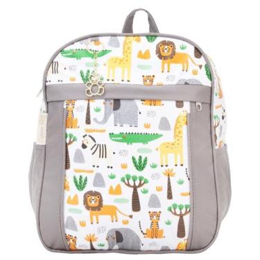 Imagem de Mochila Maternidade Escola Creche Baby Jungle Animais Safari - Espera 