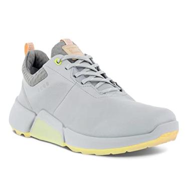Imagem de ECCO Sapato de golfe feminino Biom Hybrid 4 Gore-tex impermeável, Néctar de Concreto/Pêssego, 10-10.5