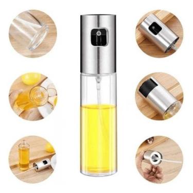 Imagem de Galheteiro De Vidro 100Ml Spray Vinagre E eite - Megagift