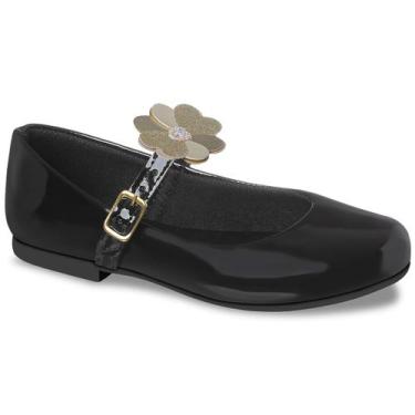 Imagem de Sapatilha Infantil Feminina Confortável Antiderrapante Lacinho Removiv