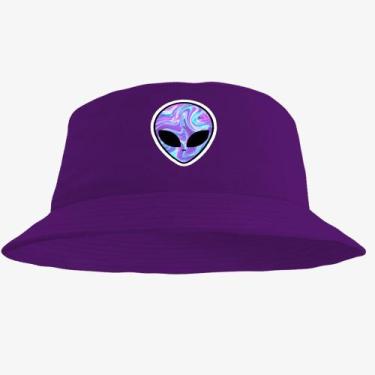 Imagem de Boné Chapéu Bucket Hat Estampado ET Roxo - MP Moda Masculina, Único, R