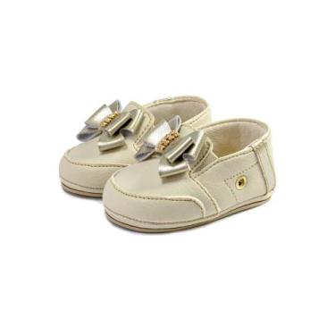 Imagem de Sapatinho de bebe menina recem nascido mocassim infantil criança confo