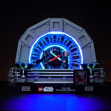 Imagem de Upgraded Light Kit for Lego Emperor's Throne Room Diorama Building Set, Compatible with 75352 (Model Not Included)