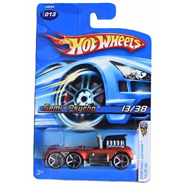 Imagem de Hot Wheels Semi Psycho Caminhão 1:64 Escala Zinco Infantil Unissex