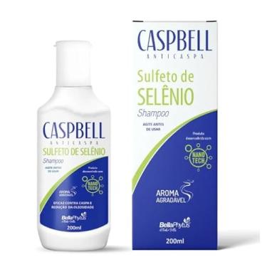 Imagem de Shampoo Anticaspa Caspbell Bellaphytus, Sulfeto de Selênio, 200ml
