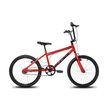 Imagem de Bicicleta Infantil Aro 20 KOG Cross BMX e Freios V-Brake, Vermelho, Pr