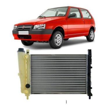 Imagem de Radiador Fiat Uno 2000 2001 2002 2003 2004 2005 2006 Sem Ar - Visconde