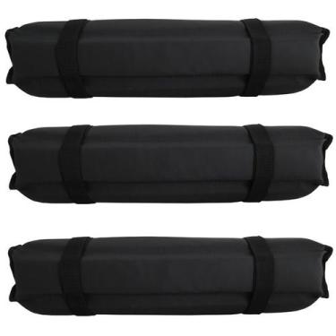 Imagem de Protetor de Barra Para Agachamento Profissional Academia 3 Unidades - 