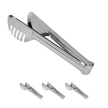 Imagem de 3 un PEGADOR DE MASSAS E SALADA EM AÇO INOX 28CM - Clink