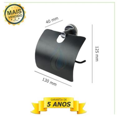 Imagem de Kit Acessórios Para Banheiro Inox Metal Cód. 9910 - Confiança metais 