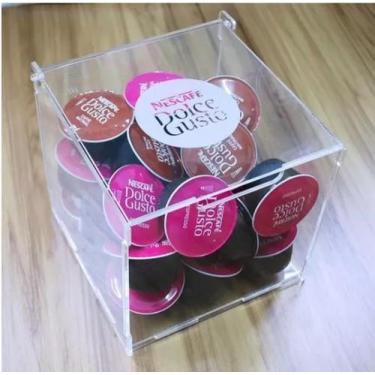 Imagem de Porta Capsulas Acrílico Cozinha Copa Escritório Dolce Gusto - AGV CRIÇ