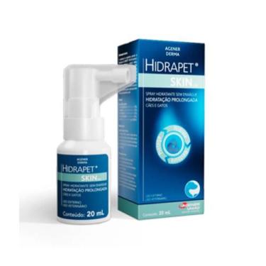 Imagem de Spray Hidratante Hidrapet Skin On para Cães e Gatos 20 ml - AgenerUniã