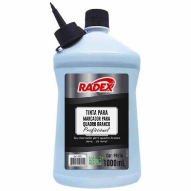 Imagem de Tinta Reabastecedor Asuper Radex Marc Quadro Bco 1lt Preto