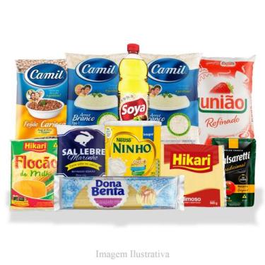 Imagem de Cesta Básica De Alimentos Essenciais - Marcas De Qualidade - São Ruben