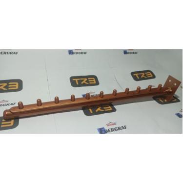 Imagem de Expositor Rt Arara Reto Cabideiro Parede - Rose - TR3, 30 unidades