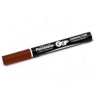 Imagem de Caneta para Porcelana Creative Marker Compactor, MARROM