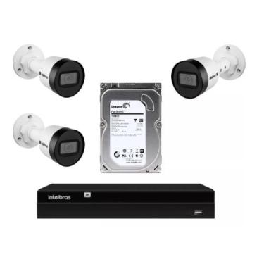 Imagem de Gravador Nvr Intelbras P/ 04 Câmeras Ip Nvd 1404p Poe