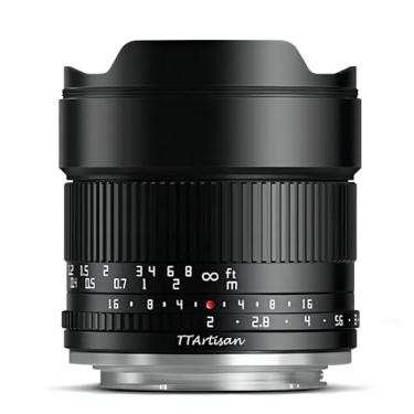 Imagem de TTartisan Lente ultra grande angular F2.0 de 10 mm com ângulo de visão de 105°, compatível com câmeras sem espelho Sony E-Mount APS-C A6600 A6500 A6400 A6100 A6300 A6000 a5100 FX30 ZV-E10 NEX-7 NEX-6