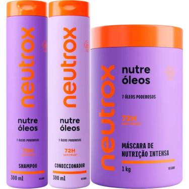 Imagem de Shampoo e Condicionador Neutrox Nutre Óleos + Máscara de Nutrição Intensa