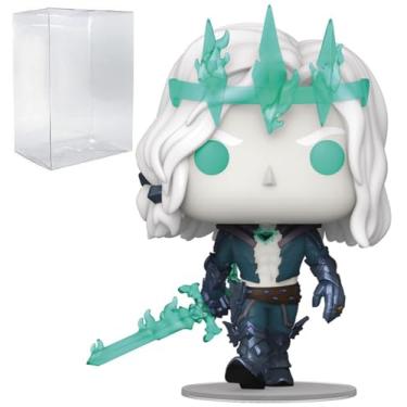 Imagem de POP Jogos: League of Legends - Boneco de vinil Funko Viego (incluído com caixa protetora compatível), multicolorido, 9,5 cm