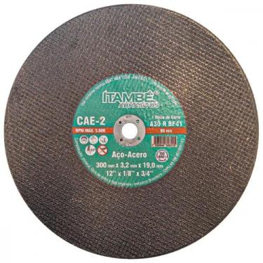 Imagem de Disco Corte Ferro Itambe 12''X1/8''X3/4''- 2 Telas Cae-2