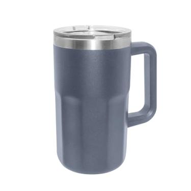 Imagem de Oggi Caneca de cerveja isolada com alça - Caneca de cerveja grande ideal, caneca de bebida, copos isolados, copo de cerveja, canecas de cerveja, copos de cerveja, canecas de cerveja com alças, caneca