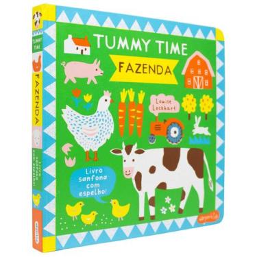 Imagem de Livro - Tummy Time: Fazenda  Um livro ilustrado, sanfonado e com espel