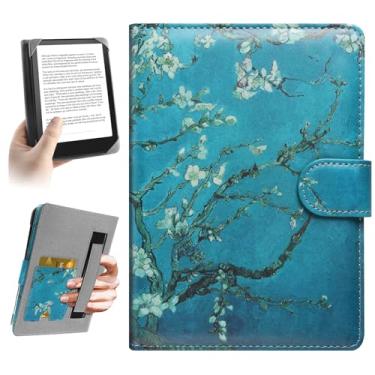 Imagem de HoYiXi Capa universal para Kindle eReader de 17.8 cm compatível com Paperwhite/Pocketbook de 17.3 cm e Tolino/Kobo Clara 2E/Kobo Clara HD, 15.2 cm, 17.3 cm capa protetora para eReader bolso embutido,