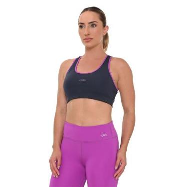 Imagem de Top Essential Olympikus Feminino, Azul, G