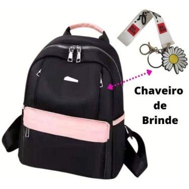 Imagem de Mochila Bolsa Feminina Preta Pequena Moda Básica Barata  - Outra, Pret