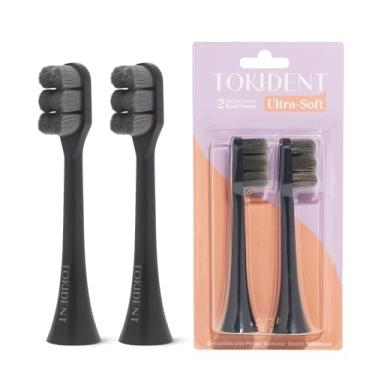 Imagem de Cabeças de escova de substituição para escova elétrica Philips Sonicare - Cabeças de escova de dentes ultra macias para dentes e gengivas sensíveis - Cabeça de substituição com 10.000 cerdas nano de