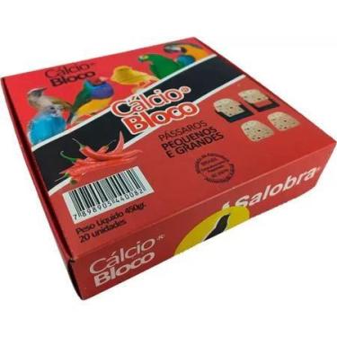 Imagem de Pedra de calcio em bloco c/20 unidades calopsita agapornes - Salobra, 