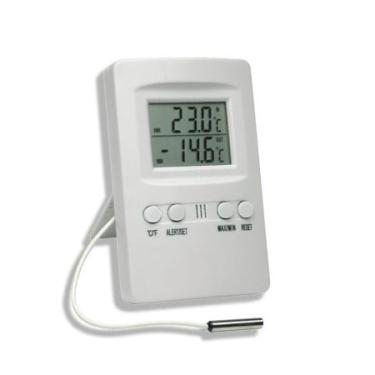 Imagem de Termômetro Digital Com Sensor Externo E Alarme Incoterm 7427.02.0.00