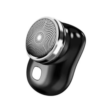 Imagem de Barbeador Elétrico Portátil Masculino, Uso Seco e Molhado, Preto