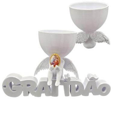Imagem de Anjo Imagem Decoração Oração Nossa senhora dos Remediados 3D - Point d