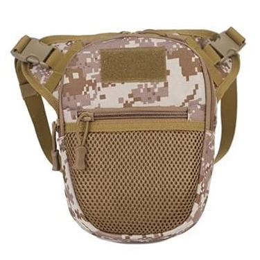 Imagem de Bolsa de perna de caminhada e ciclismo, bolsa de cintura multifuncional, bolsa de perna de motocicleta, impermeável, Oxford, bolsa de perna para homens com cinto de quadril pochete de cintura, viagem