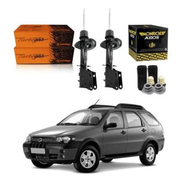 Imagem de Kit Amortecedor Dianteiro Palio Adventure 1.8 2003 A 2008 - Cofap