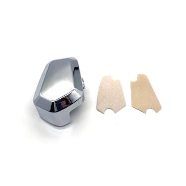 Imagem de Capa de cilindro mestre de embreagem frontal cromada fosca (SIX-Speed) para Honda GL1800 GL 1800 Gold Wing Goldwing 1800 2018-2022, acessórios de motocicleta acabamento decoração peças adesivo