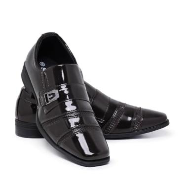 Imagem de Sapato Social Masculino Elegante Bico Fino Pull On 803 (Marrom, BR, Adulto, Numérico, 42)