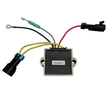 Imagem de Tuzliufi Regulador de tensão retificador compatível com motor de popa Mercury Marine 5 fios 4 tempos 30 40 50 60 Hp 30HP 40HP 50HP 60HP Substitui 893640T01 893640001 893640-T01 893640-001 Novo Z9880