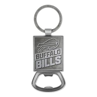 Imagem de Rico Industries Chaveiro abridor de garrafas estilo estanho NFL Football Buffalo Bills