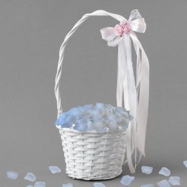 Imagem de 2 Pacotes de Pétalas de Rosa Artificiais Vermelha e Branca para Festas