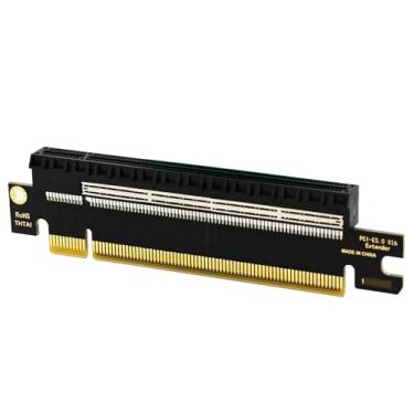 Imagem de Sintech Placa Riser PCIe 16x, PCI-e Express 5.0 X16 Placa de extensão macho para fêmea para caixa de servidor 2U, placa gráfica GPU