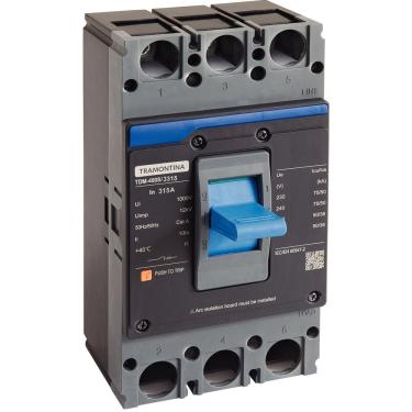 Imagem de Caixa Moldada Tramontina Tdm 400s 3315 3p 315 A 75 Ka Tramontina