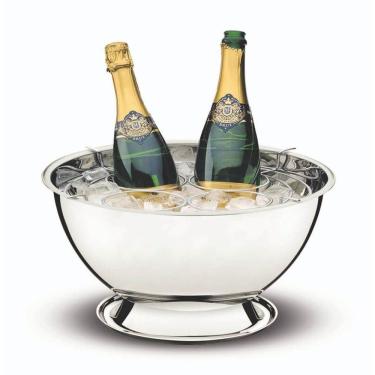 Imagem de Champanheira Tramontina Service Aço Inox Suporte 4 Garrafas 36cm 12,4l Tramontina