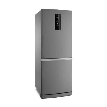 Imagem de Geladeira 2 Portas 460 Litros Inverter Frost Free Panasonic Aço Escovado 220V